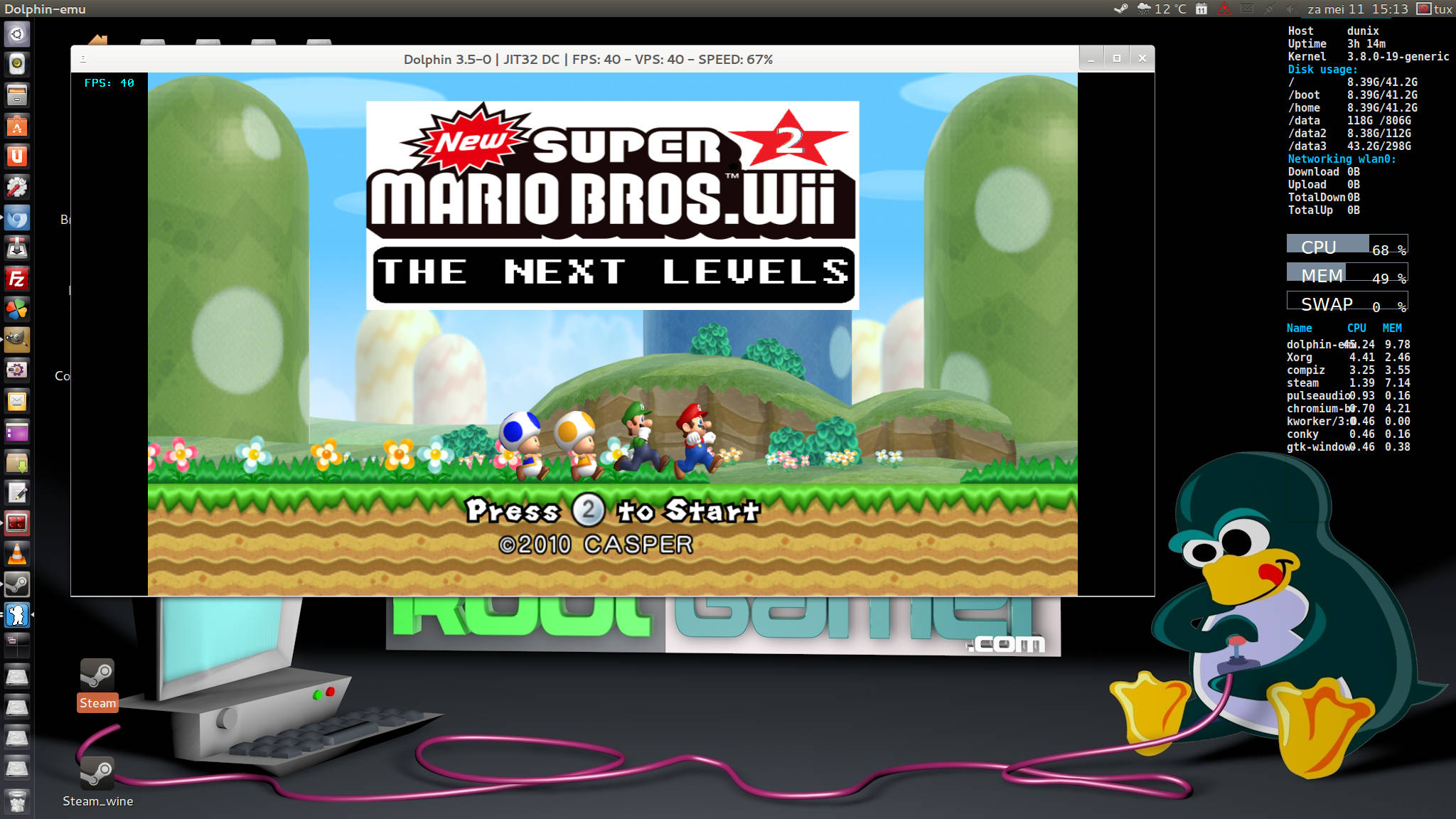 dolphin emulator for wii homebrew channel